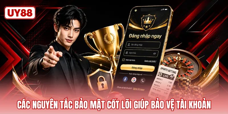 Các nguyên tắc bảo mật cốt lõi giúp bảo vệ tài khoản 